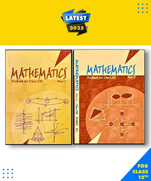 Ncert Class 12th Maths Paperback, NCERT|New Latest Edition For 2025-2026