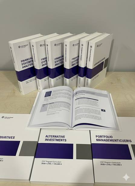 CFA Level 1 2026 Curriculum Books Set | Complete Syllabus | 10-Book Exam Preparation Pack | Free Shipping India