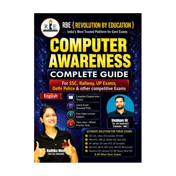 Computer Awareness Ultimate Solution For Ssc Railway And Delhi Police Book By Radhika Mam (Rbe)