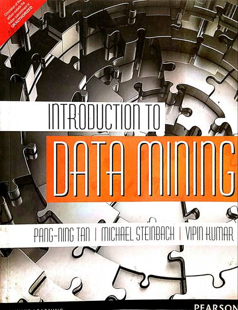 INTRODUCTION TO DATA MINING (Old Used Book)