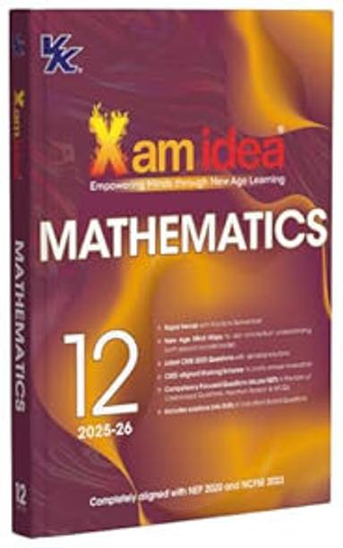 Xam Idea Class 12 Mathematics (2025-26) Empowering Minds With New Age Learning | NEP & NCFSE Aligned Paperback – 31 March 2025