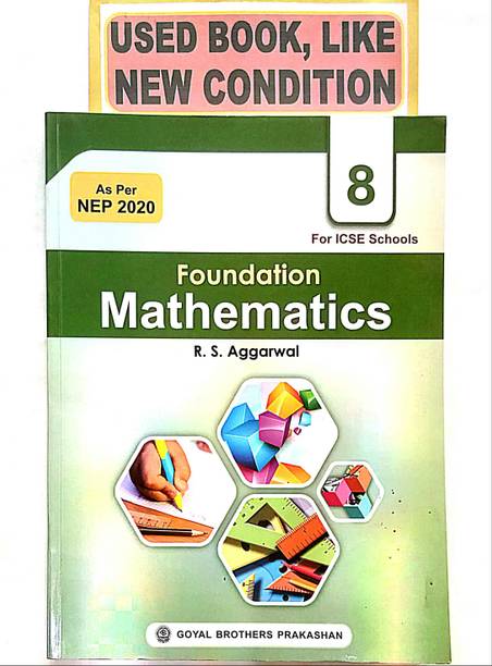 FOUNDATION MATHEMATICS Class-8 (Old Book)