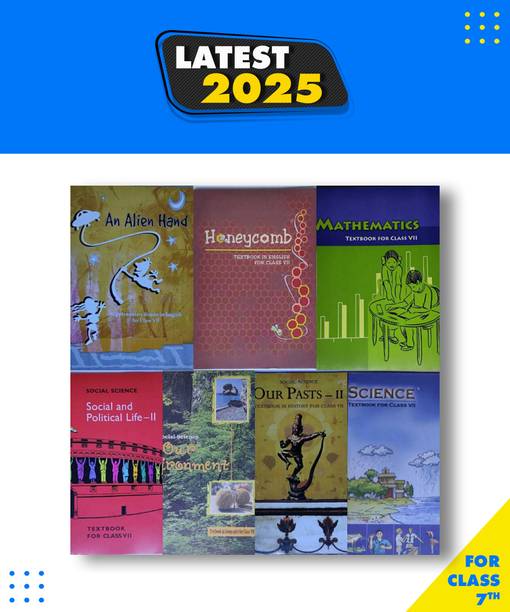 NCERT Complete Books Set For (English Medium) - Class 7