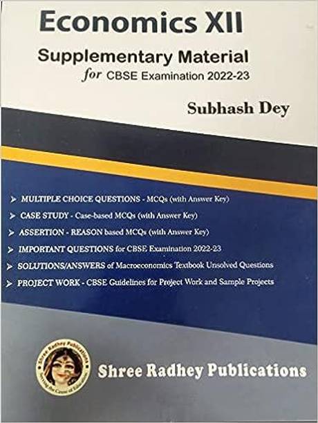 Economics Supplementary Material For CBSE Examination 2022-23 Class 12