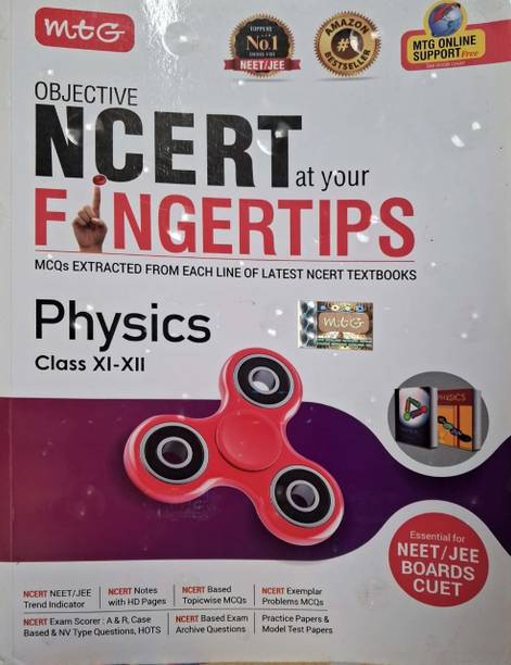 Objective NCERT At Your Fingertips – Physics | MTG | Class 11 & 12 | Competitive Exam Preparation (NEET/JEE)