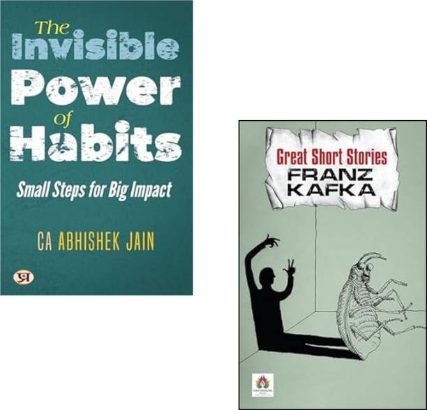 Grow With Structure, Reflect Through Story — A Dual Path To Self And Society. : Franz Kafka.. + The Invisible Power Of Habits: Small Steps For Big Impact| Success Habits | Oscar Wilde Stories | Personal Growth | Habit Building | Short Moral Stories | Time Management | Classic Literature | Self Help Books | Life Improvement |(Set Of 2 Books)