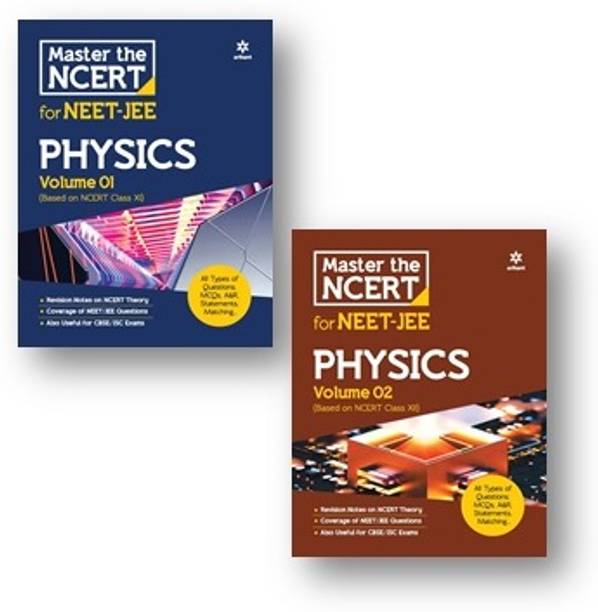 Master The NCERT For NEET And JEE Physics Vol. 1 And 2 (Set Of 2 Books) – 11 May 2023