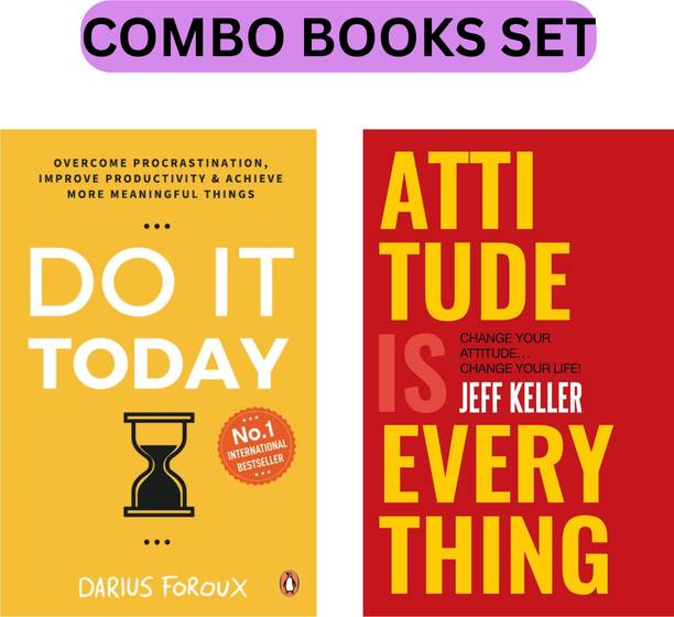 Do It Today & Attitude Is Every Thing Self-Help Books (Combo Book Set)