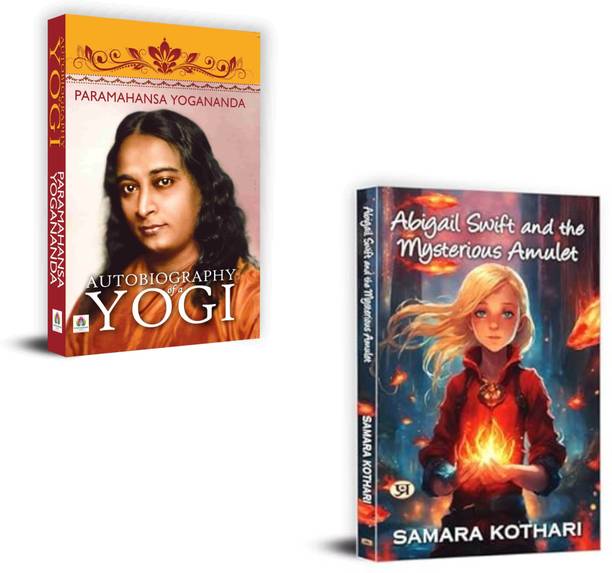 Autobiography Of A Yogi + Abigail Swift And The Mysterious Amulet | Autobiography Of A Yogi Book | Paramahansa Yogananda Biography | Spiritual Awakening | Kriya Yoga | Magical Adventure Novel | Fantasy For Young Readers | Abigail Swift Series | Mystical Fiction | Magical Amulet Story | Inspirational Book Bundle (Set Of 2 Books)