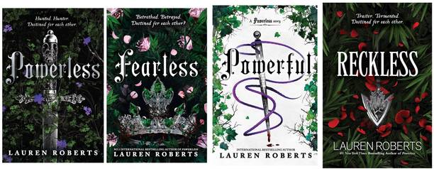Powerless+Fearless+Powerful+Reckless ( Lauren Roberts) F- Assured Paperback Best Combo