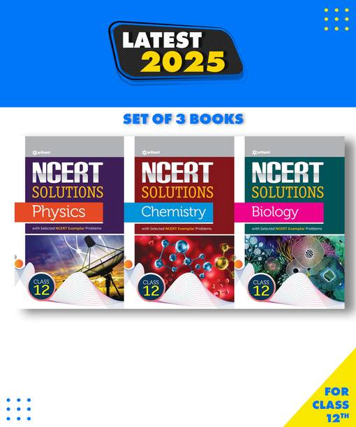 Arihant Ncert Solution Class 12 Pcb 3 Book Set 2023-24 Edition