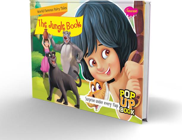 POP UP Book World Famous Fairy Tales The Jungle Book| Enchanted Ever Afters