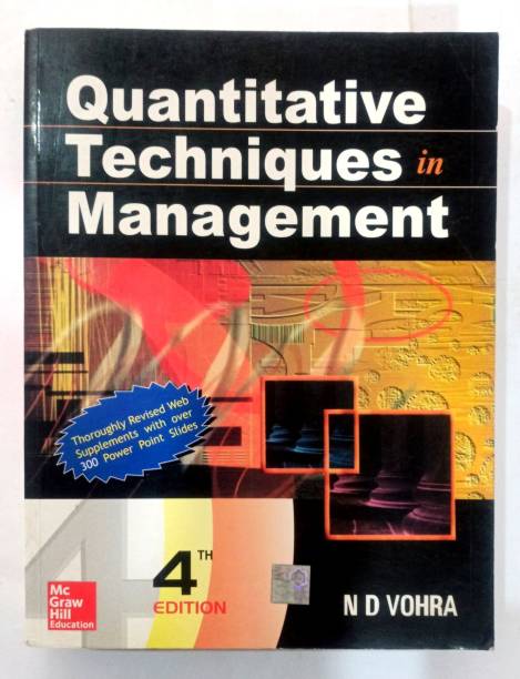 Quantitative Techniques In Management (Old Used Book)