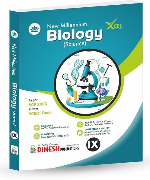 DINESH New Millennium Biology Book For Class-9 (2025-2026 Session) |