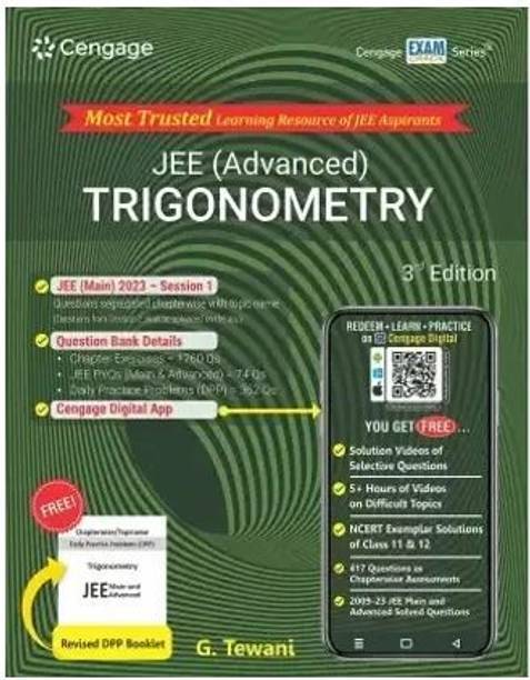 JEE (Advanced) Trigonometry - Third Edition -2023 (Paperback, G. Tewani)