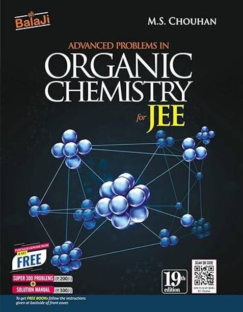 JEE Organic Chemistry Practice Book – Advanced Problems, 19th Edition 2025 | Solved Questions For JEE Main & Advanced
