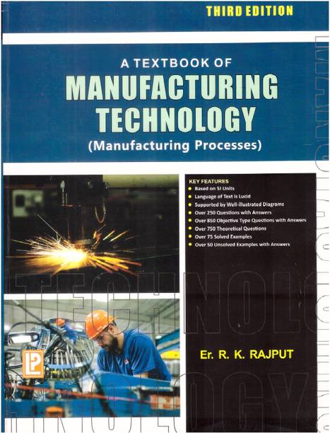 A Textbook Of Manufacturing Technology