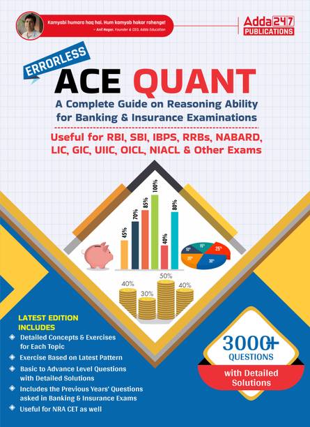 ACE QUANT A Complete Guide On Quantitative Aptitude For Banking & Insurance Examinations