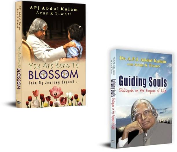 The Apj Abdul Kalam Wisdom Bundle: Dreams, Purpose, And Inspirationb : You Are Born To Blossom + Guiding Souls : Dialogues On The Purpose Of Life | Apj Abdul Kalam Hindi Books | You Are Born To Blossom | Guiding Souls Kalam | Inspirational Books | Life Purpose Dialogues | Kalam And Arun Tiwari | Self Discovery | Motivational Life Lessons | Indian Education Vision | Spiritual Growth (Set Of 2 Books)