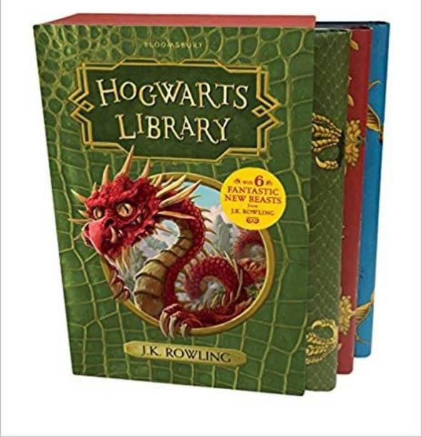 The Hogwarts Library Box Set 1to 3(Hard Cover,English,)