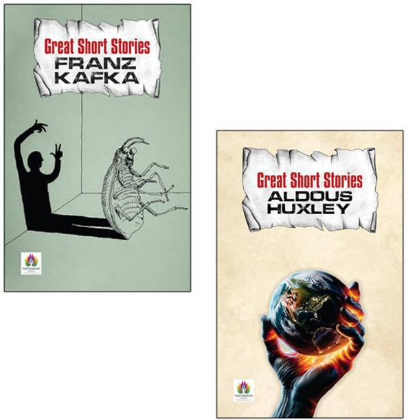 Franz Kafka + Aldous Huxley Great Short Stories | Best Of Short Fiction | Vintage Classics | Good Life | Learning | Short Stories (Set Of 2 Books)
