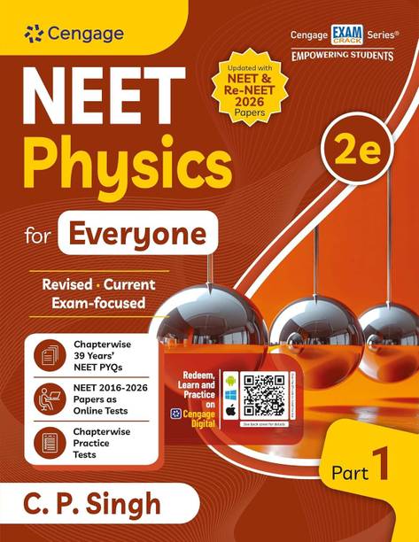 Cengage NEET Physics for Everyone: Part 1 - Includes 39 Years PYQs