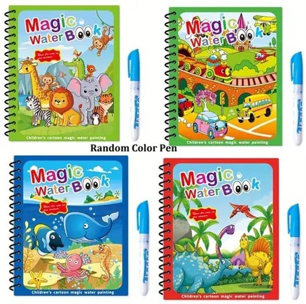 Early Learning & Brain Development Gift Water Books Set For Babies