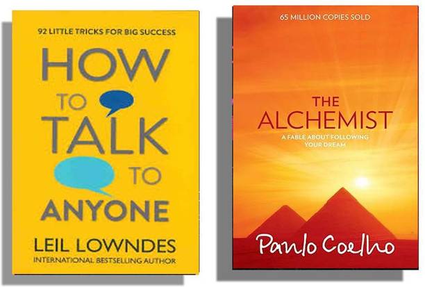 Ayazbooks Combo;- How To Talk To Anyone + The Alchemist (English)