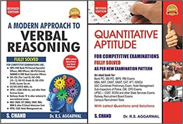 A Modern Approach To Verbal Reasoning + Quantitative Aptitude For Competitive Exam