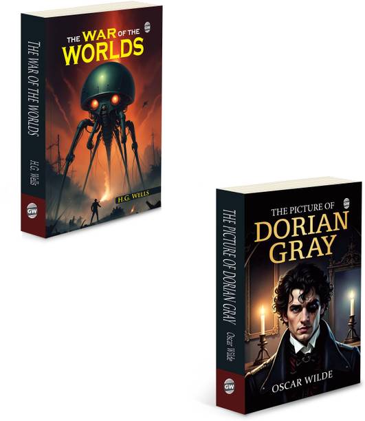 The Picture Of Dorian Gray And The War Of The Worlds :- Classic Literature Gift Set, Timeless Horror And Science Fiction Set, Two-In-One Classic Novels Collection | Set Of 2 Books