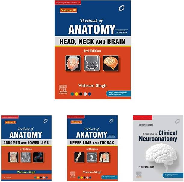 MBBS 1st Prof Vishram Singh Gross Plus Neuro (Set Of 4 Books)
