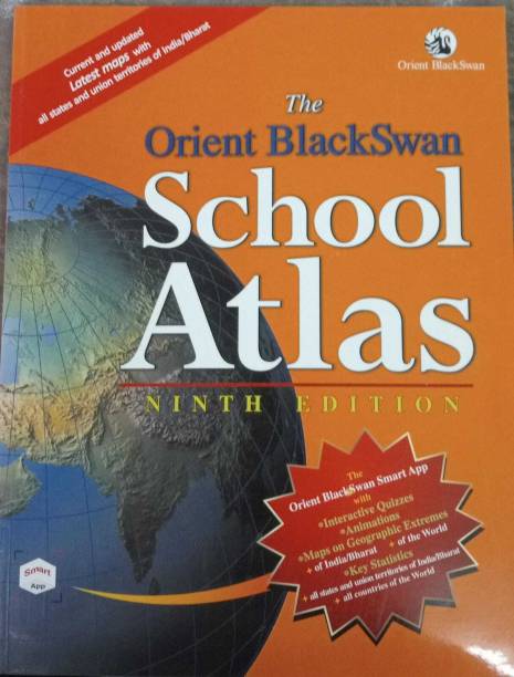 Orient School Atlas 9 Th Edition 2024 (English Medium)