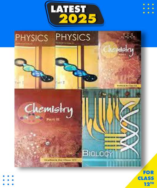 NCERT Physics, Chemistry,Biology PCB Books Set For Class 12 English Medium Paperback, NCERT Paperback, NCERT|New Latest Edition For 2025-2026