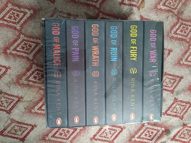 Legacy Of Gods Series 6 Books Collection Set By Rina Kent (God Of Pain, God Of Fury, God Of Ruin, God Of War, God Of Malice & God Of Wrath)