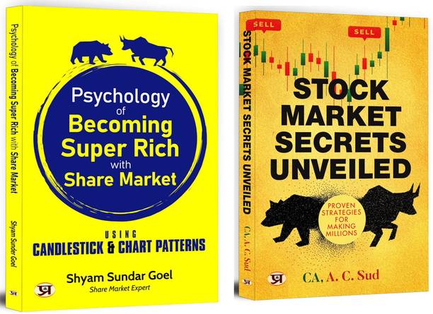 Psychology Of Becoming Super Rich With Share Market + Stock Market Secrets Unveiled: Proven Strategies For Making Millions | The Inspiring Journey Of A Stock Market Disruptor | Wealth Management | Share & Stock Market (Set Of 2 Books In English)