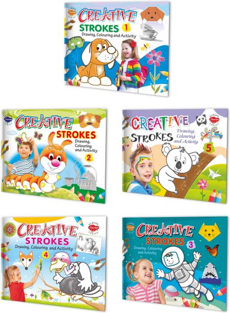 My Very First Drawing, Colouring And Activity Books Pack Of 5 Books