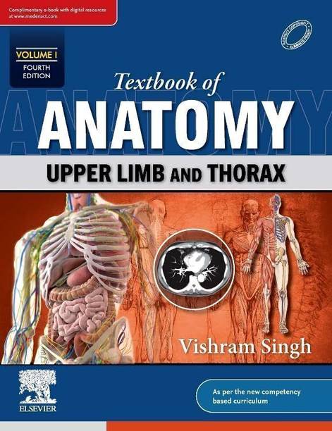 Textbook Of Anatomy:Upper Limb And Thorax, Vol 1