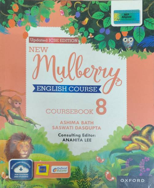 Updated ICSE Edition New Mulberry English Course Book 8