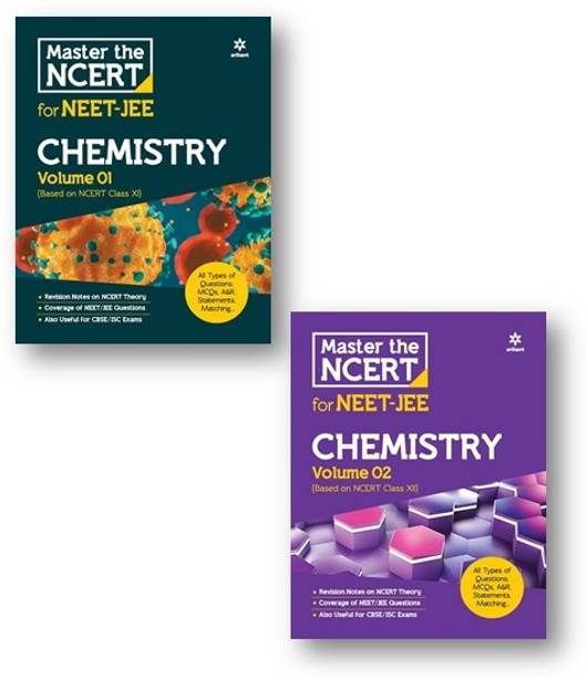 Master The NCERT For NEET And JEE Chemistry Vol 1 & Vol 2, (2-Books Set) – Import, 16 February 2023