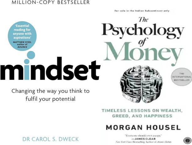 Psychology Of Money + Mindset (Best English Combo Set)