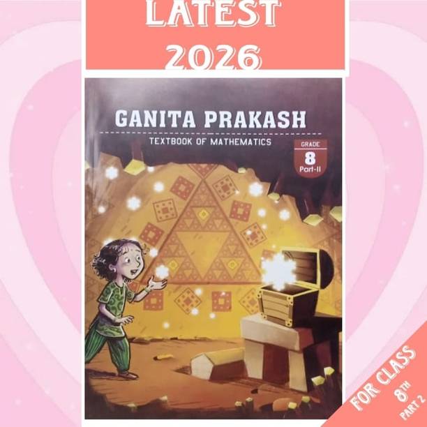 New Edition Ganit Prakash Ncert Text Book Of Mathematics For Grade 8 Part -2