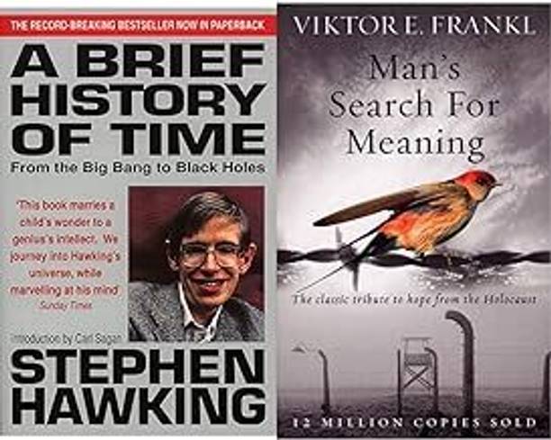 A Brief History Of Times &Man's Search For Meaning (2 Books)