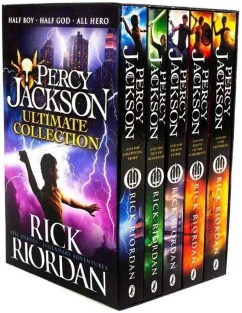 Percy Jackson Collection 5 Books Set (Paperback, Rick Riordan)