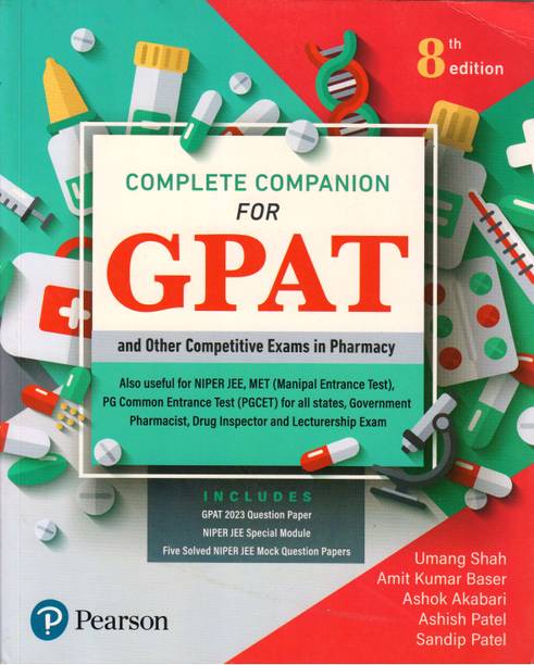 COMPLETE COMPANION FOR GPAT And Other Competitive Exams In Pharmacy