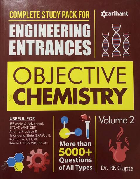 Objective Chemistry Volume 2 For Engineering Entrances (More Than 5000+ Question Of All Types)