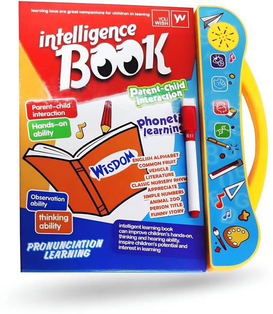 Intelligence Book For Children, English Letters & Words Learning Book_BK405