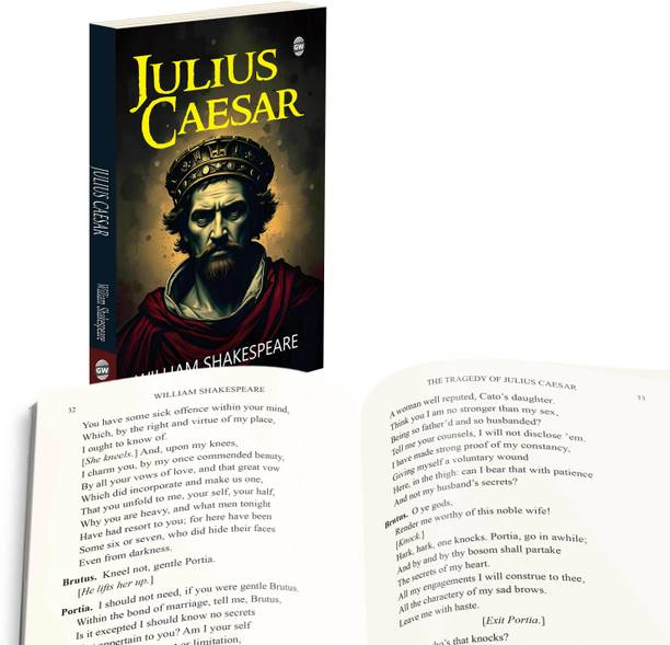 Julius Caesar (Paperback) :- Historic Roman Narrative, Drama Of Loyalty And Fate, Timeless English Classic, World Stage Literature, Cultural Masterpiece Reading