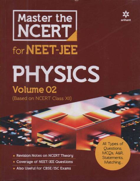 Physics Vol-2 (Based On Ncert) Class- 12 (Master The Ncert For Neet-Jee)