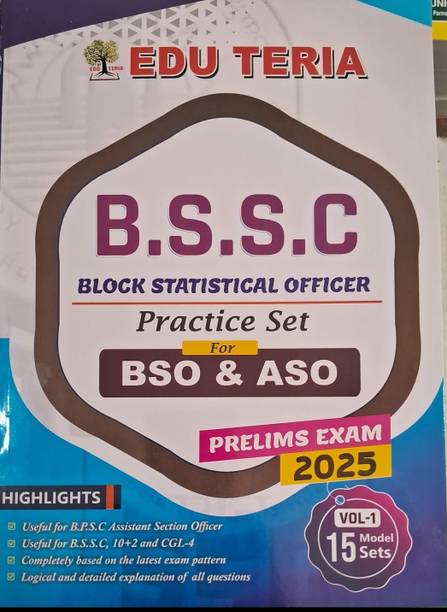 Edu Teriya Bssc Bso Aso Vol-1 15modal Sets 2025