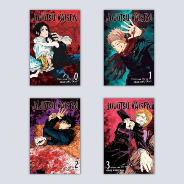 Jujutsu Kaisen, Vol.0 & Vol. 1 & Vol. 2 & Vol. 3 (Manga)